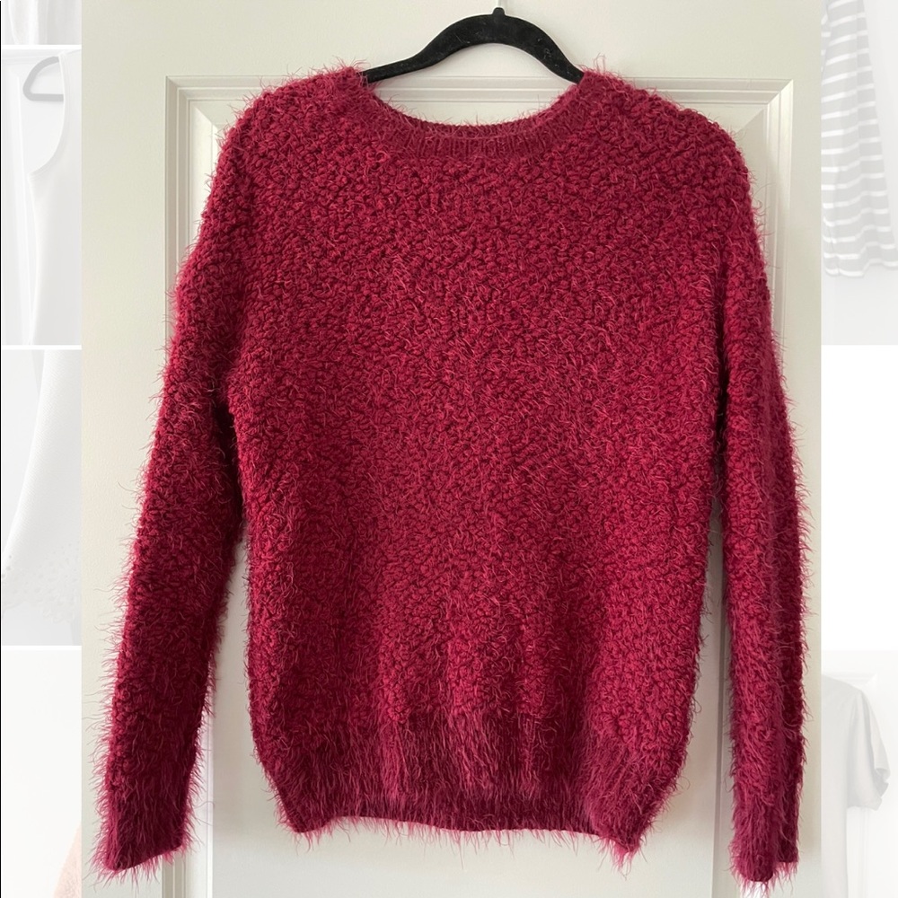 Fuzzy sweater